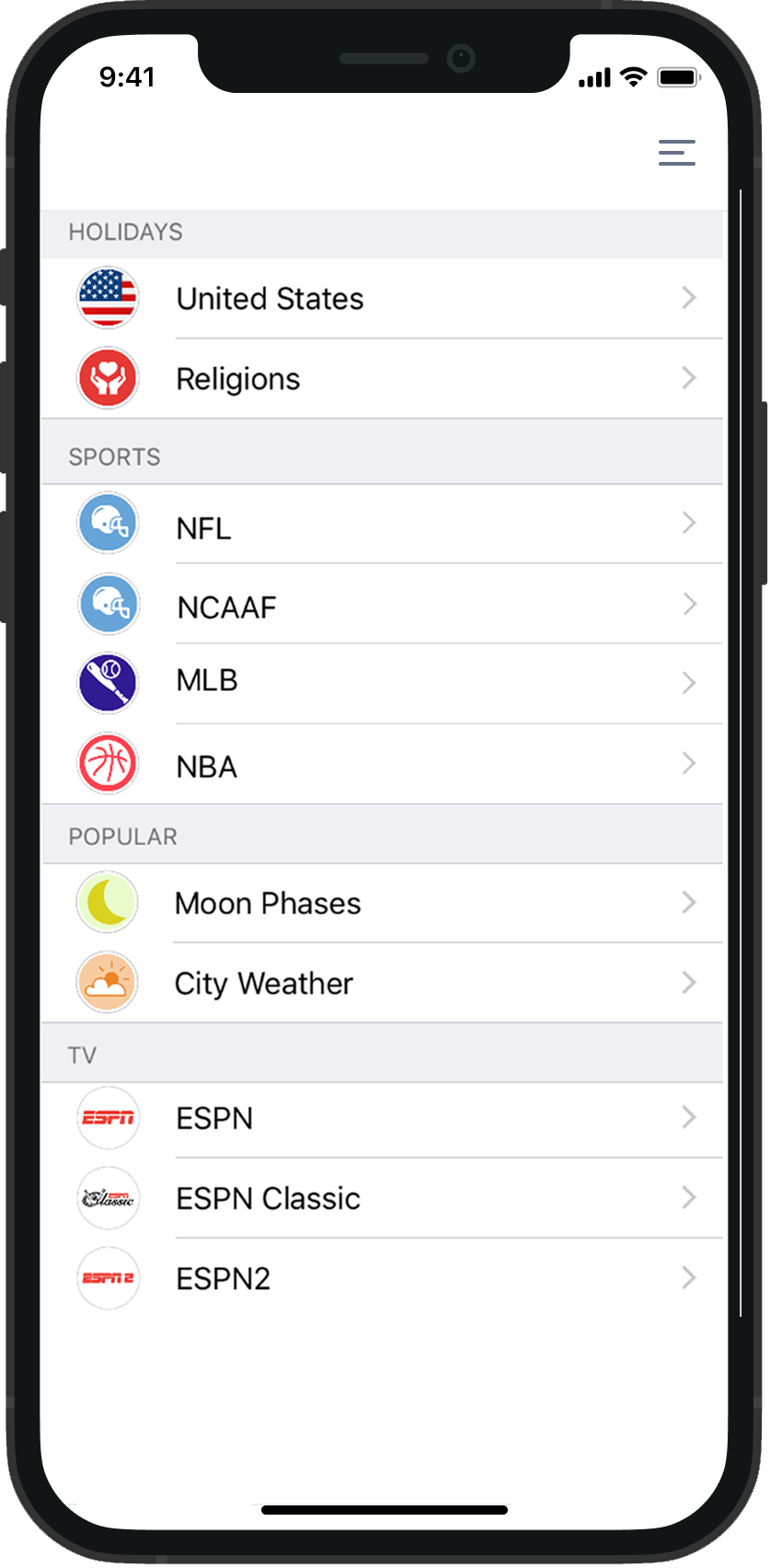 iPhone mockup